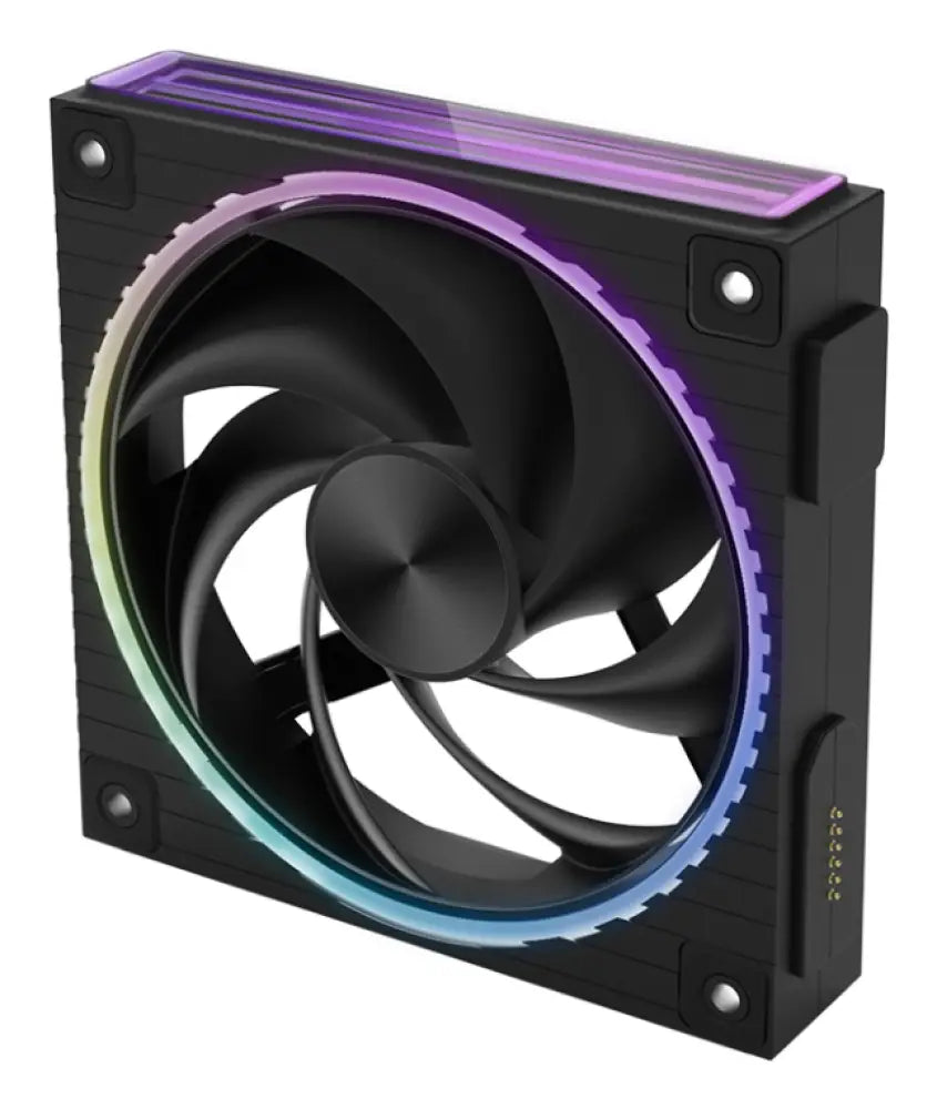 Zalman ZM-DF120 BLACK sistema de refrigeración para ordenador Placa base Ventilador 12.4 cm Negro 1 pieza(s) - detalle