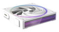 Zalman ZM-DF120 WHITE sistema de refrigeración para ordenador Placa base Ventilador 12.4 cm Blanco 1 pieza(s)