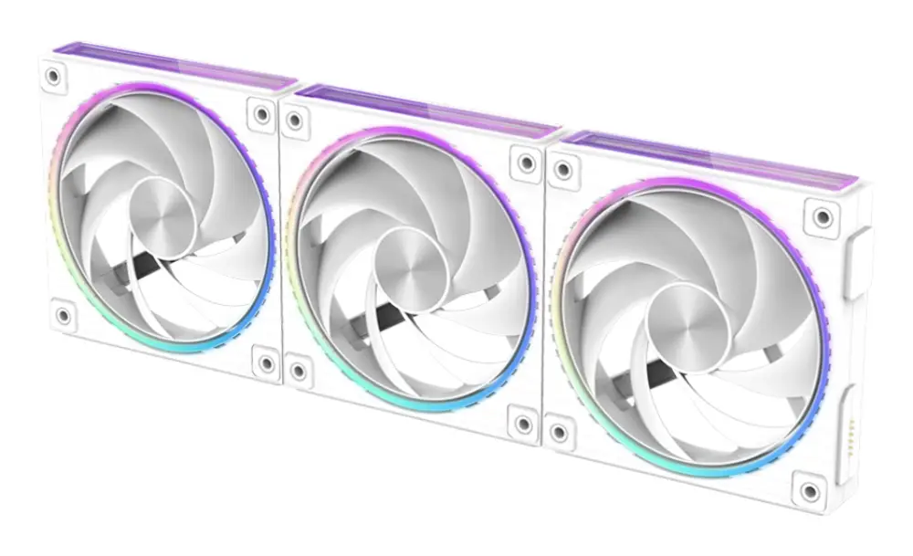 Zalman ZM-DF120 WHITE sistema de refrigeración para ordenador Placa base Ventilador 12.4 cm Blanco 1 pieza(s) - detalle