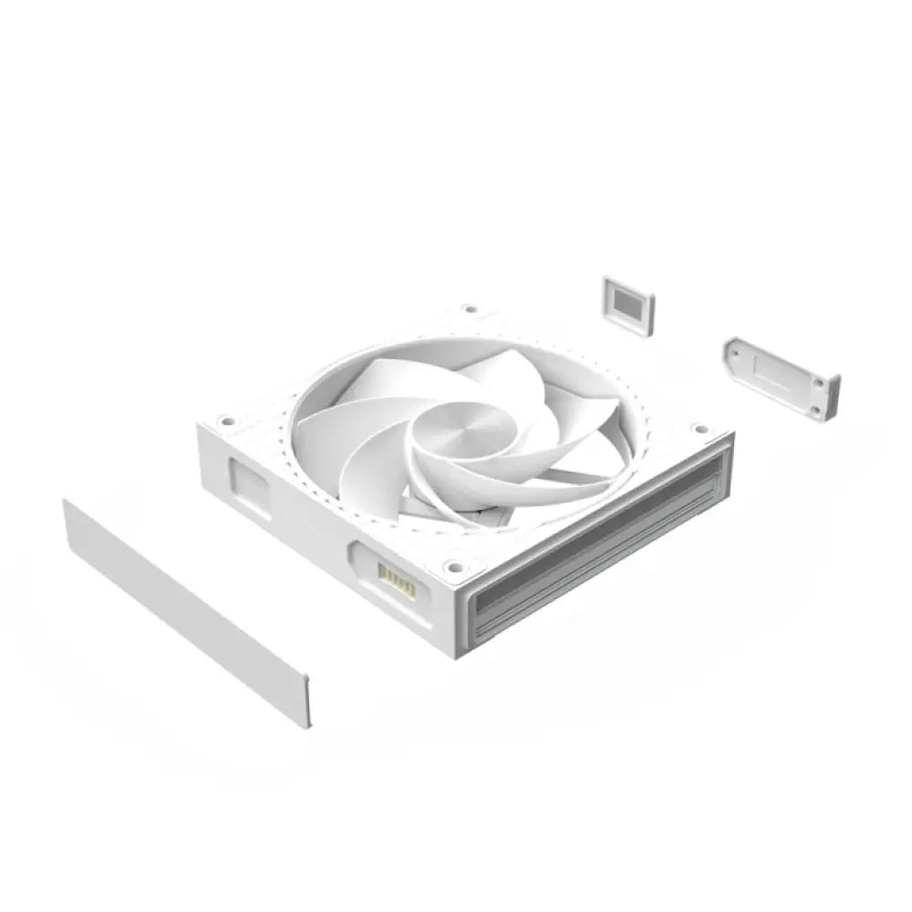 Zalman ZM-DF120R A3 Placa base Ventilador 12.4 cm Blanco 1 pieza(s) - detalle