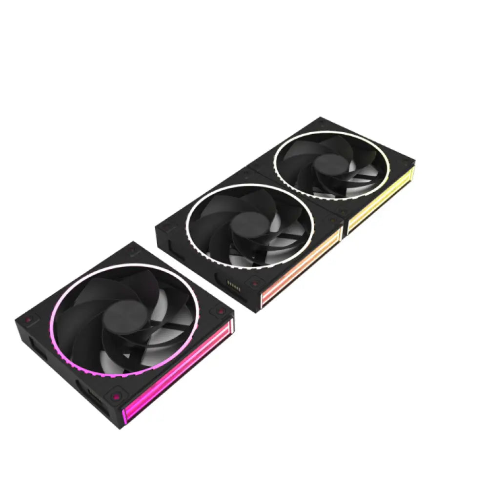 Zalman ZM-DF120R Placa base Ventilador 12.4 cm Negro 1 pieza(s) - detalle