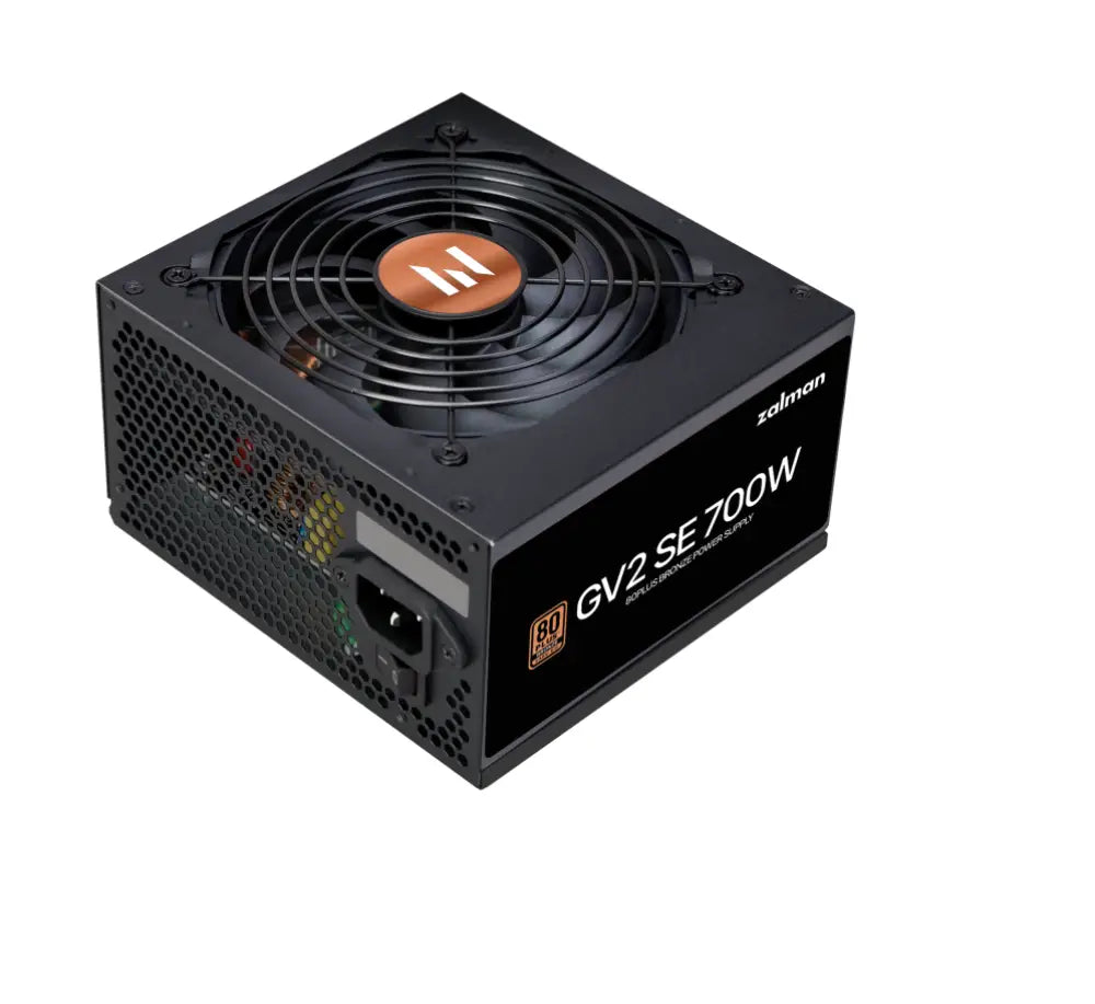 Zalman ZM700-GV2SE unidad de fuente de alimentación 700 W 20+4 pin ATX ATX Negro