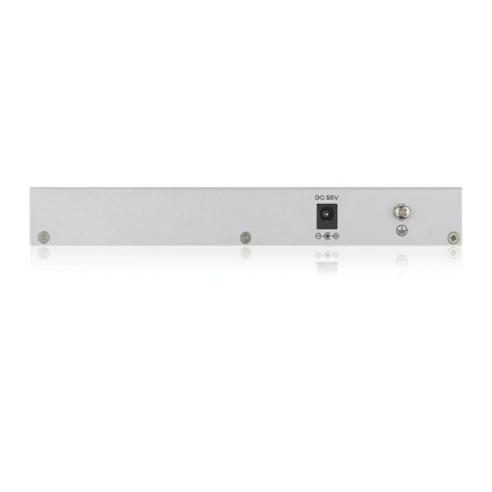 Zyxel GS1200-5HP v2 Gestionado Gigabit Ethernet (10/100/1000) Energía sobre Ethernet (PoE) Gris - detalle