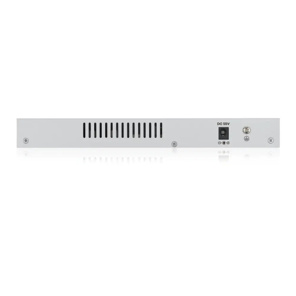 Zyxel GS1200-8HP v2 Gestionado Gigabit Ethernet (10/100/1000) Energía sobre Ethernet (PoE) Gris - detalle