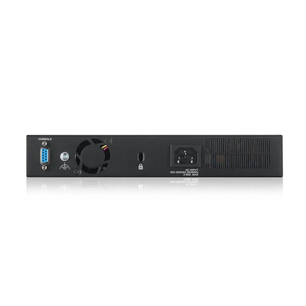 Zyxel GS2220-10HP-EU0101F switch Gestionado L2 Gigabit Ethernet (10/100/1000) Energía sobre Ethernet (PoE) Negro - detalle