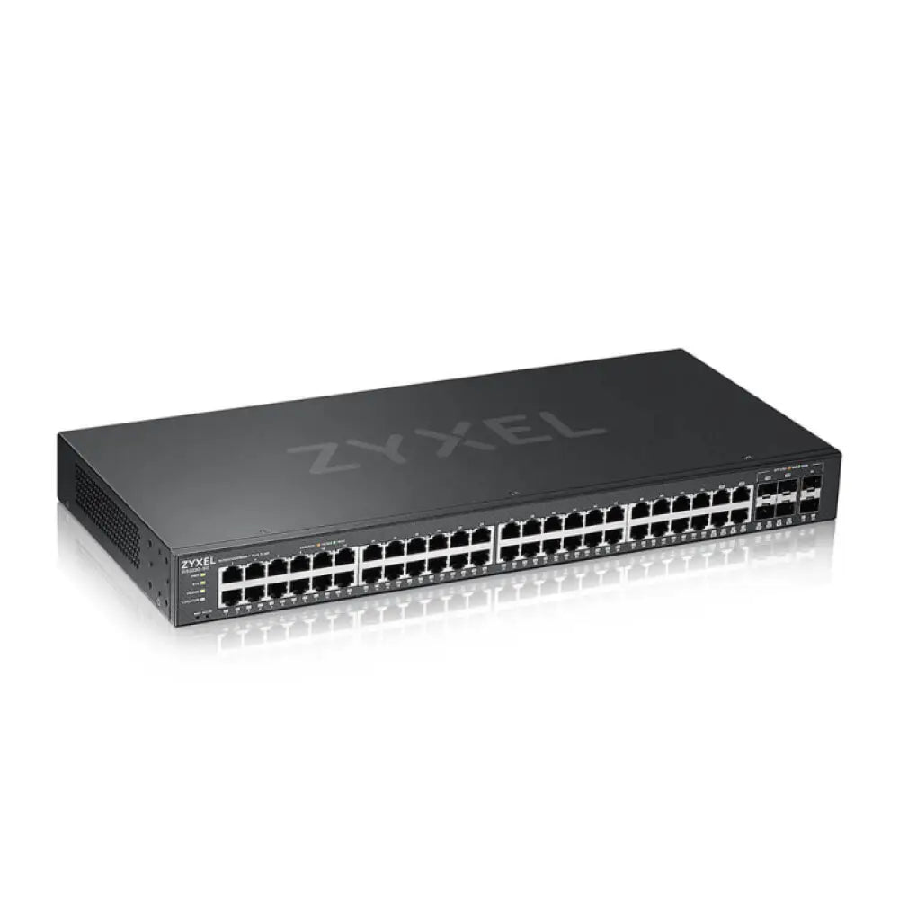 Zyxel GS2220-50-EU0101F switch Gestionado L2 Gigabit Ethernet (10/100/1000) Negro - detalle