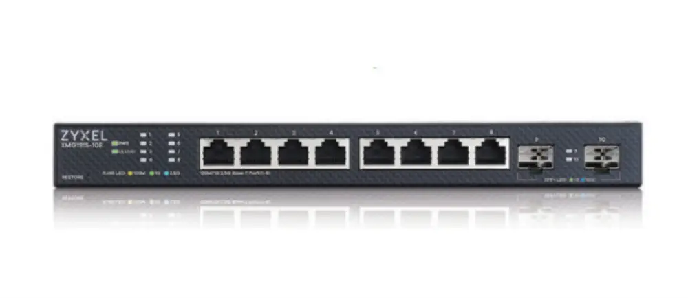 Zyxel XMG1915-10E Gestionado L2 2.5G Ethernet (100/1000/2500) - detalle