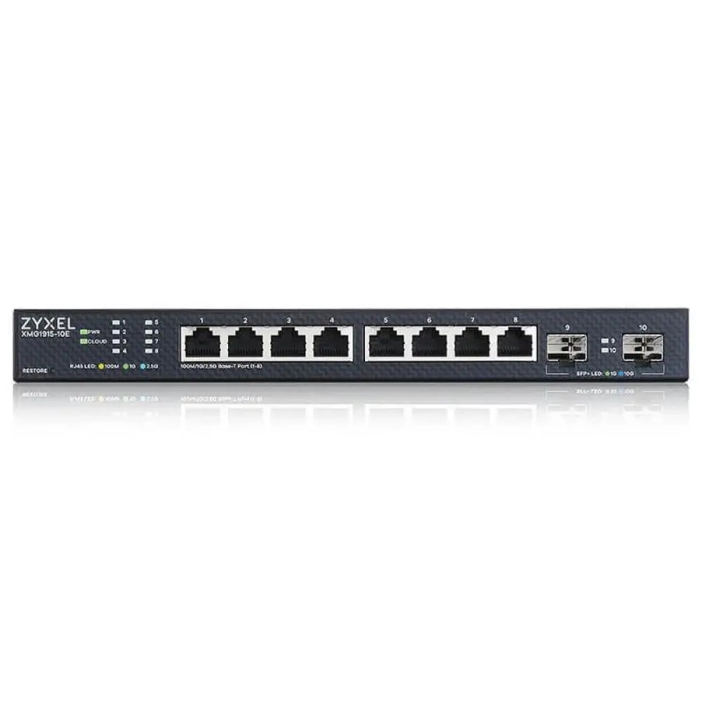 Zyxel XMG1915-10E Smart Switch 8x2.5GbE 2xSFP+ - detalle