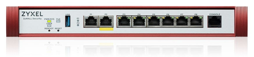 ZYXEL ZYWALL USG FLEX 100HP FIREWALL - detalle